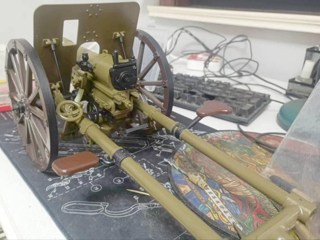 1|6スケール 手作 四一式山砲 模型新品、♥ YUZUMIYA_COM