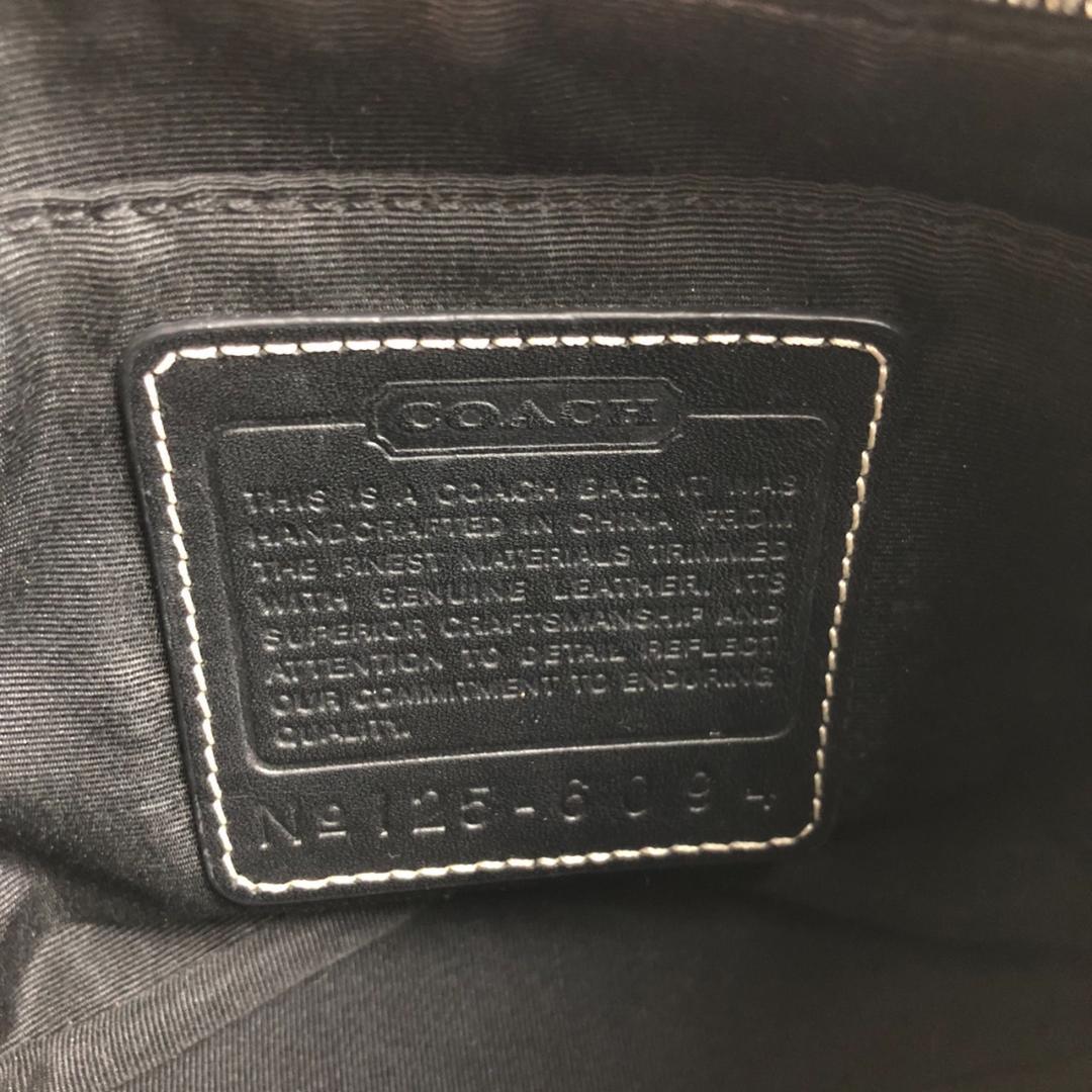 COACH コーチ シグネチャー ポーチ 小物入れ ブラック ブランド
