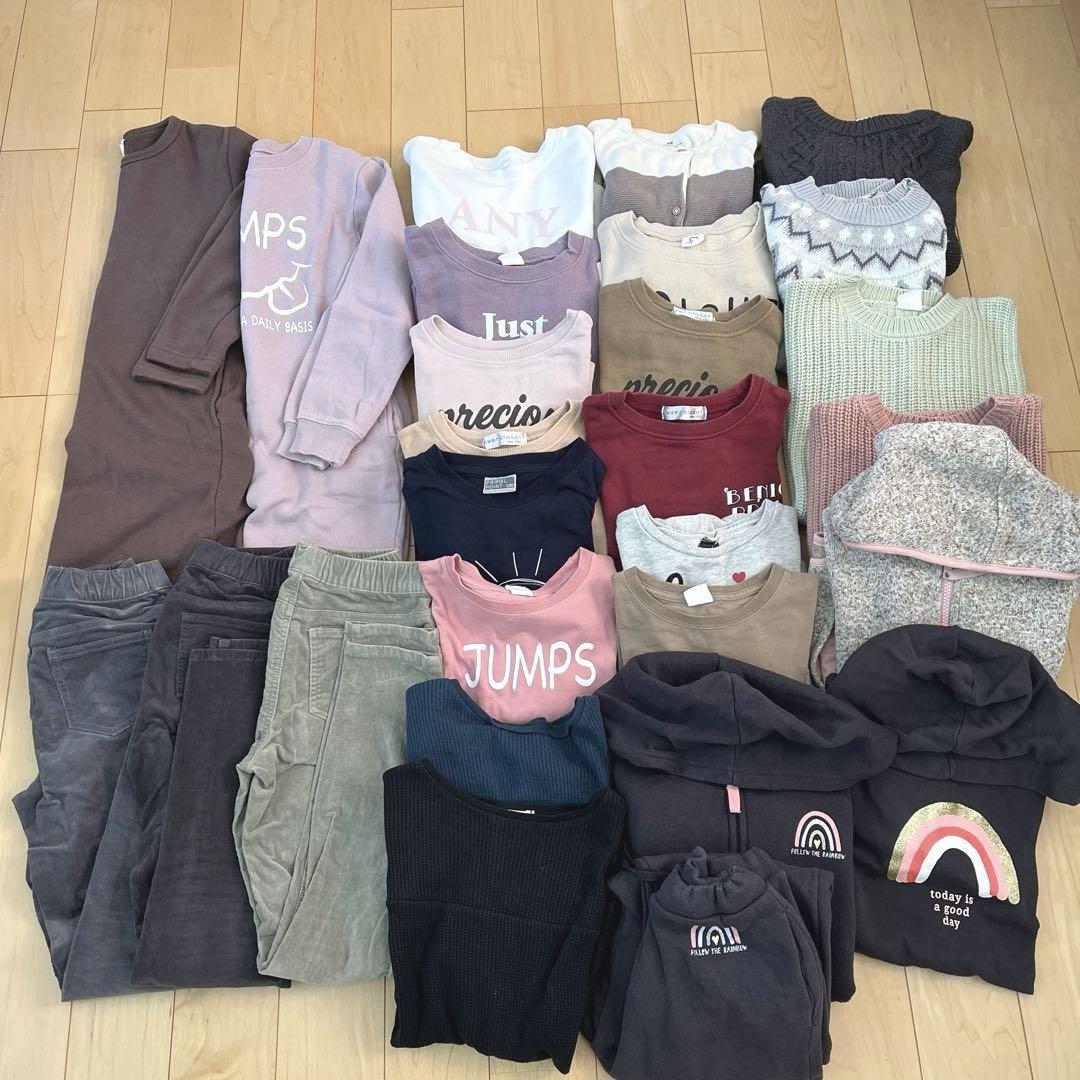 キッズ服セット まとめ売り　27点　130