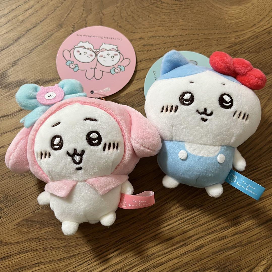 ちいかわ　ぷちミニマスコット　ちいかわマイメロ　ハチワレキティ　2個セット　美品