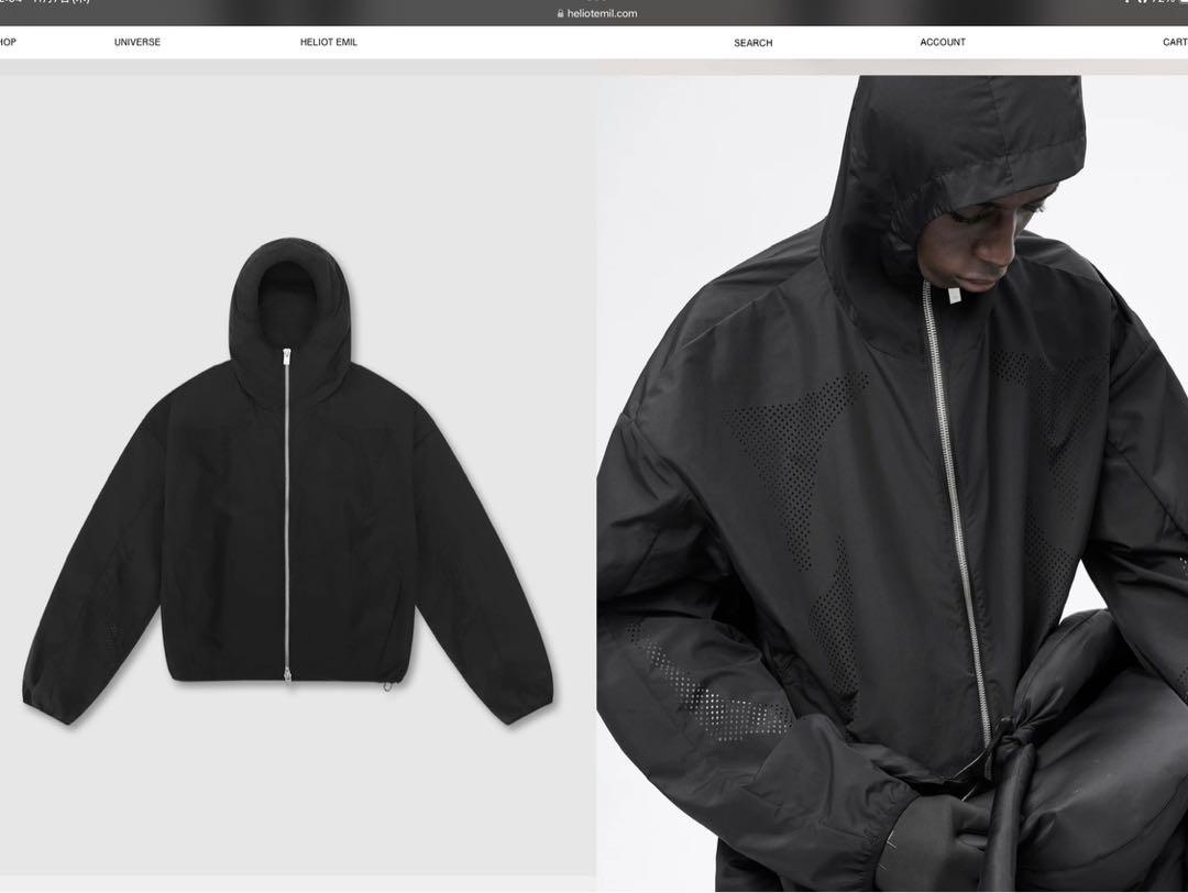 heliot emil WINDBREAKER JACKET シェルジャケット