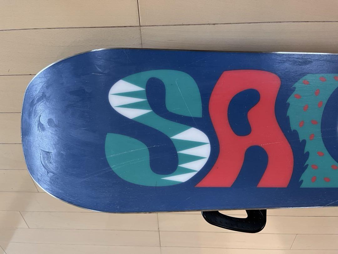 サロモン キッズ 板 110cm＆バートン キッズ ビンディング中古美品 サロモン キッズ 板 110cm＆バートン キッズ ビンディング中古美