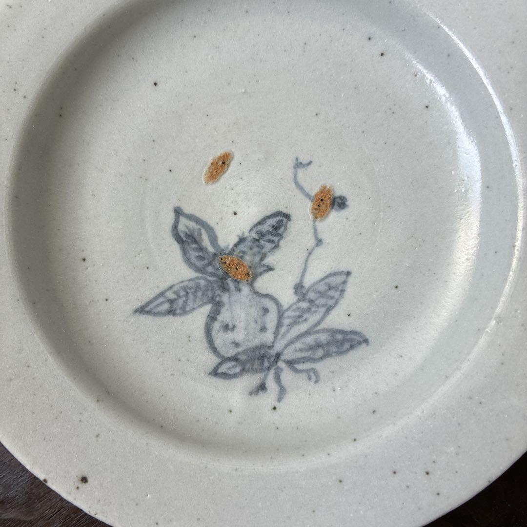 木村龍生 染付 小皿