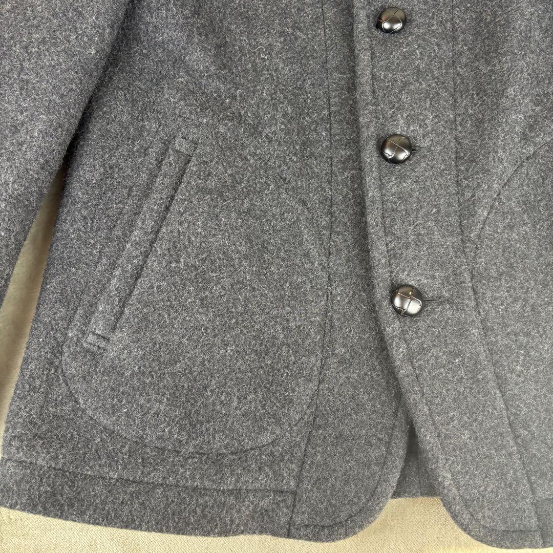 ★美品★ DANTON ダントン メンズ ウールモッサジャケット ショールカラー