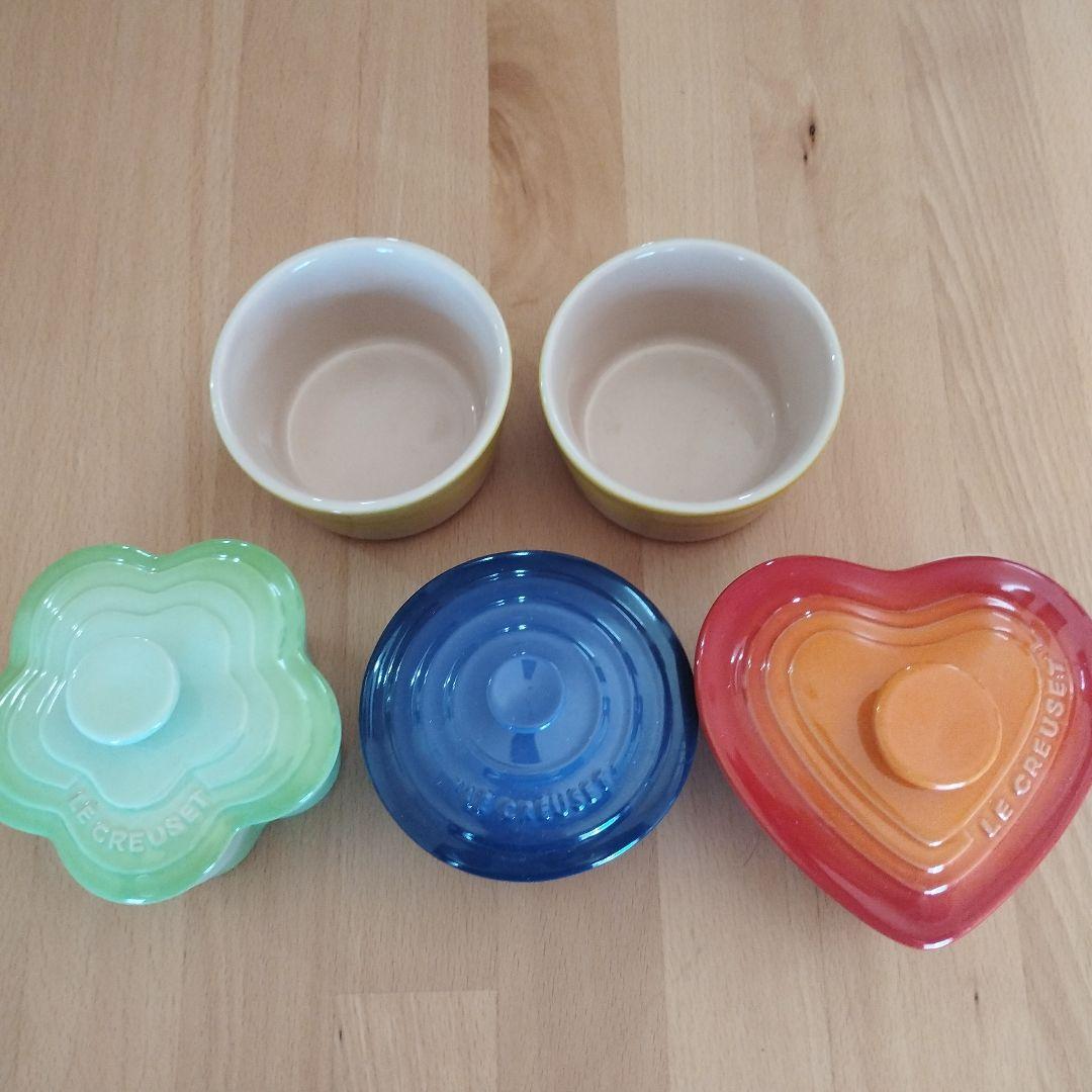 ルクルーゼ　ココット5個
