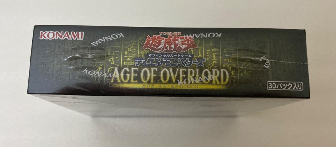 遊戯王 AGE OF OVERLORD 1BOX 未開封新品