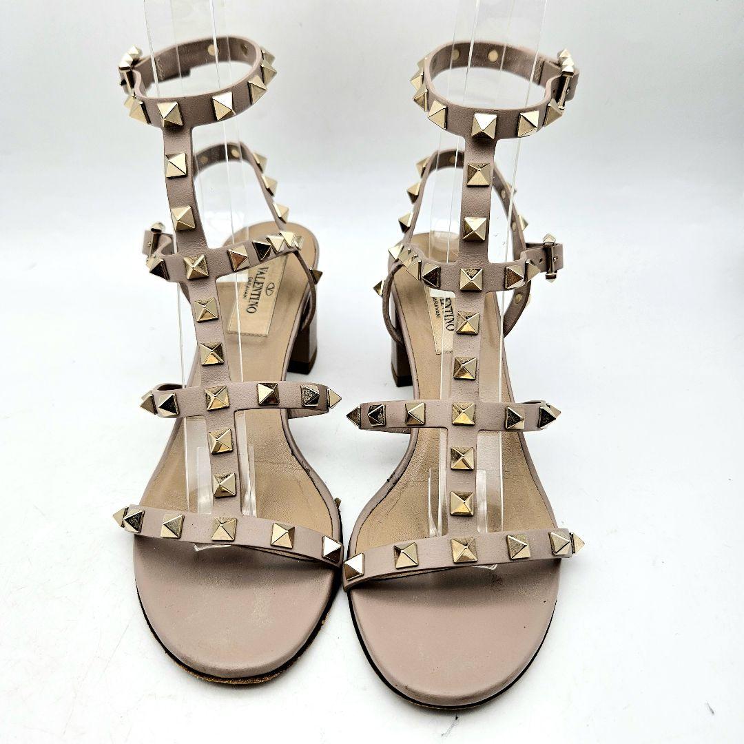 VALENTINO GARAVANI ロックスタッズ サンダル 〈721〉 - メルカリ