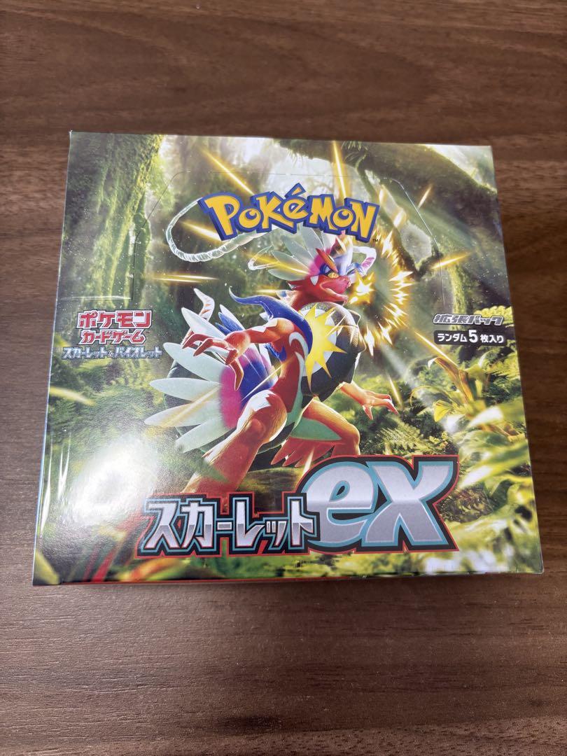 【レア】ポケモンカード スカーレットex 韓国語版 新品未開封 ポケモン スカーレットex 未開封ボックス - メルカリ