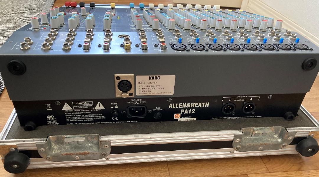 ALLEN&HEATH/ミキサー/PA12(PA122/X) -DJ機材アナログレコード