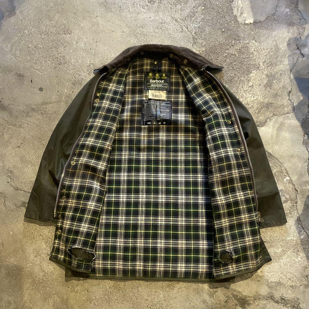 割引90's/1995 Barbour \"BEAU FORT\"オイルドジャケット