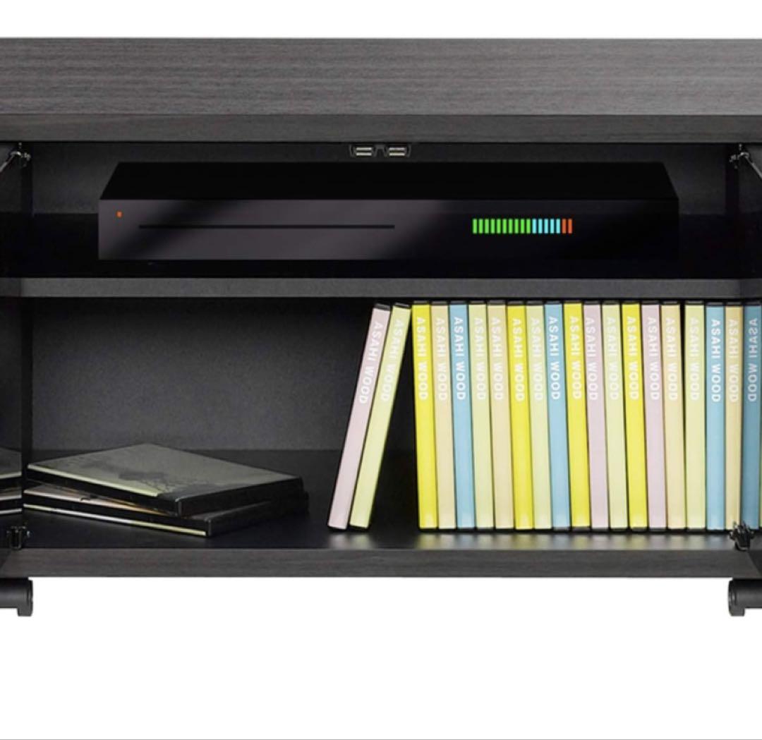 美品 朝日木材 ～60V型対応テレビ台 ハイタイプ 家財便送料無料