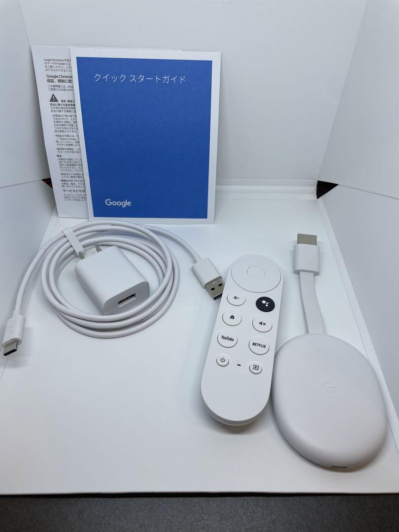 美品 Google Chromecast with TV 4K クロームキャスト - メルカリ