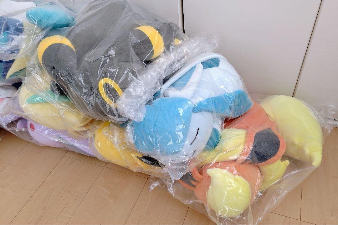 すやすや ポケモン イーブイ ブラッキー グレイシア エーフィ ブイズ 9体 すやすや ポケモン イーブイ ブラッキー グレイシア エーフィ