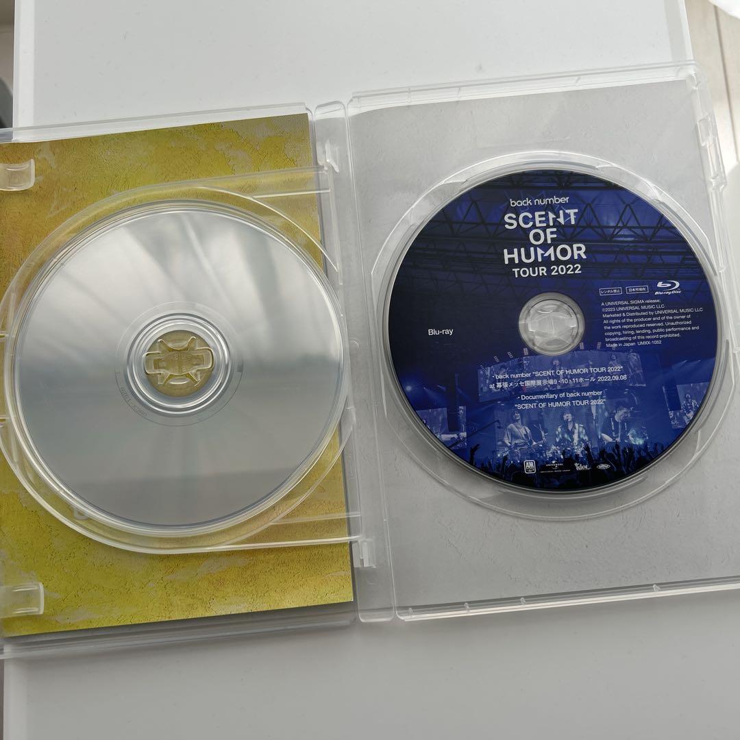 back number DVD CD ユーモア TOUR 2017 初回限定盤