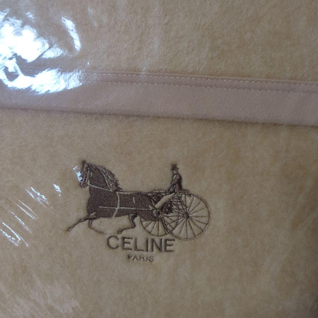 新品♡CELINEウール入り毛布
