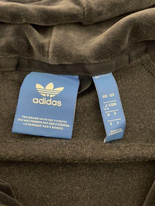 在庫即納 adidas XS ベロア生地 レディース jDrKV-m21412237775 アディダス セットアップ 格安HOT