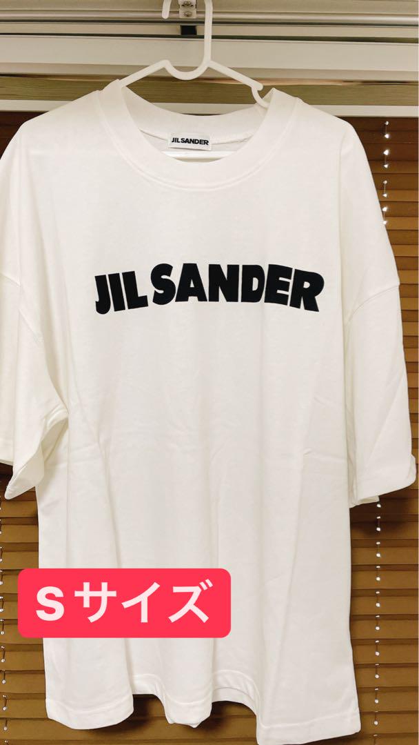 ジルサンダー 長袖 オーバーサイズ Tシャツ Lサイズ ホワイト 白