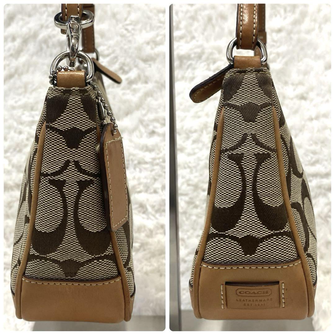 COACH コーチ アクセサリーポーチ ハンドバッグ シグネチャー