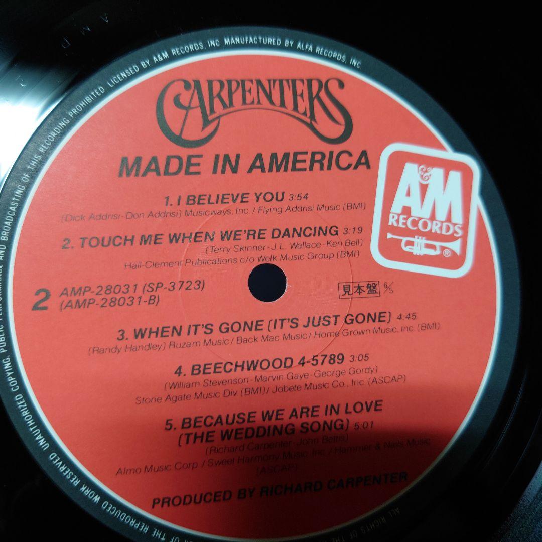 Carpenters レコード