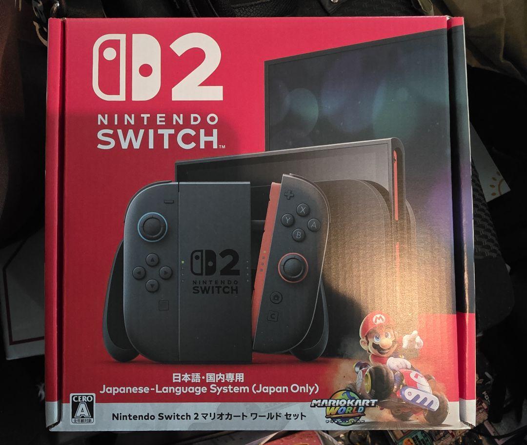 任天堂 新品 Nintendo Switch 2 本体(日本語・国内専用) マリオ