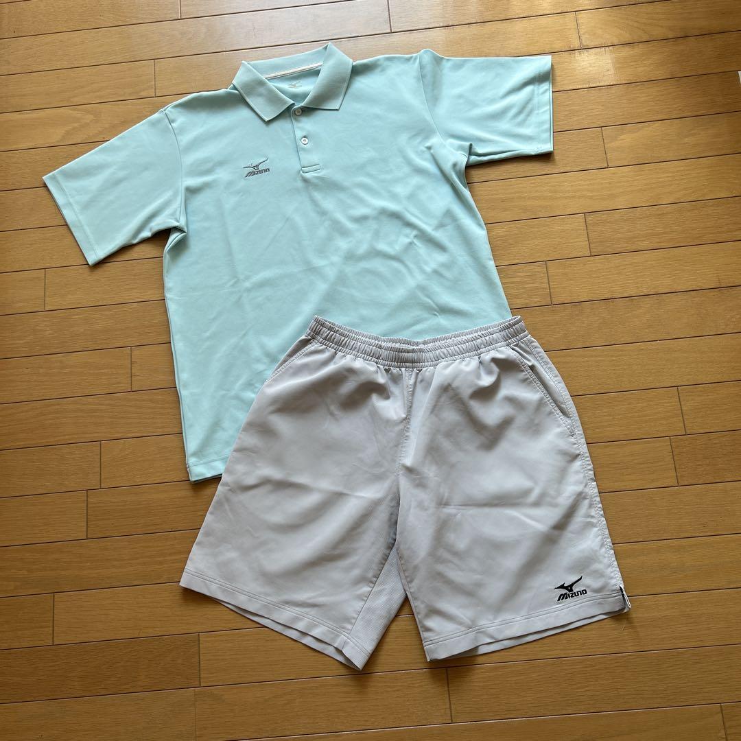 Mizuno ジュニアハイスクール2022 記念ポロシャツ&ショートパンツ Mizuno ポロシャツとショートパンツセット - メルカリ