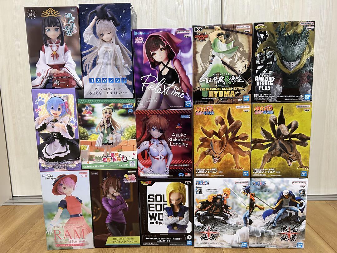 プライズフィギュア まとめ売り 15体セット プライズフィギュア まとめ売り 15体セット