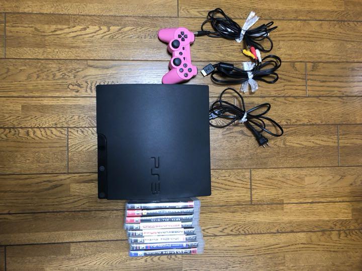 ブルー系最前線の GW限定値下げ。ps3本体 ソフト8本セット 家庭用 製造元特別価格 PS3本体 綺麗です! 人気ソフトセット(^ω^) 家庭用ゲーム本体