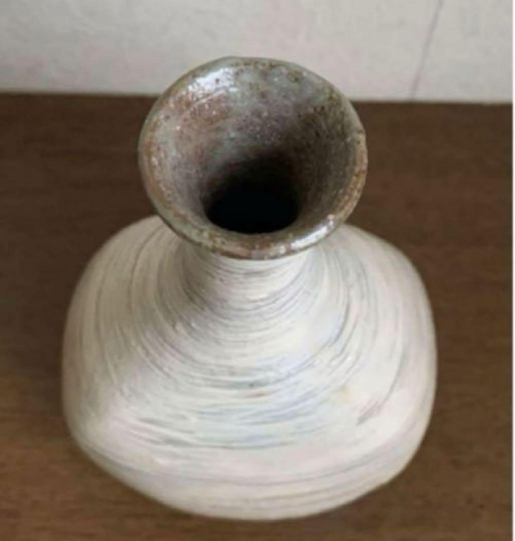 『刷毛目徳利』高麗陶磁器　陶元窯　朴冨元