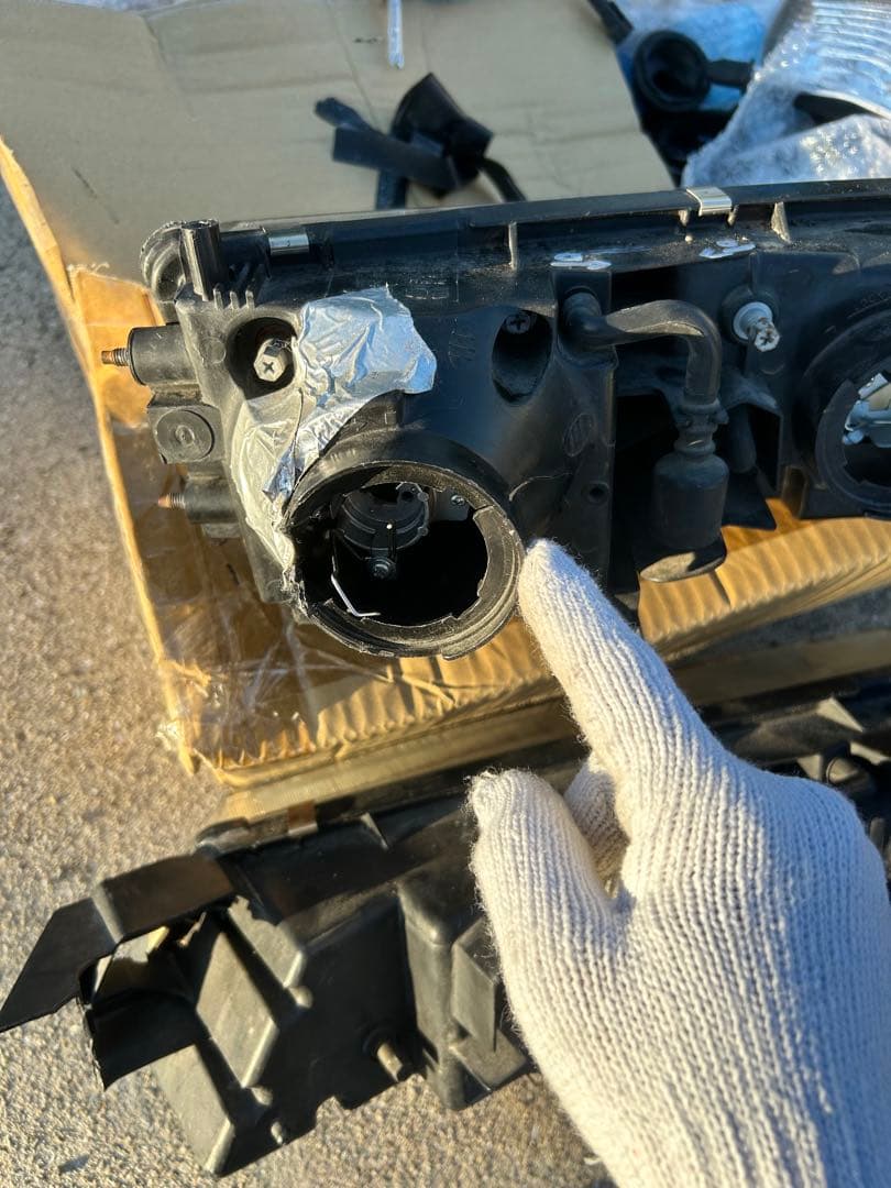 【アウトレット特価品】 S14 シルビア 後期ヘッドライト傷や汚れあり