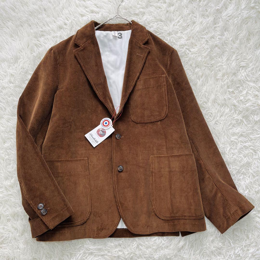 新品✨LE TRAVAILLEUR GALLICEコーデュロイジャケット L茶色