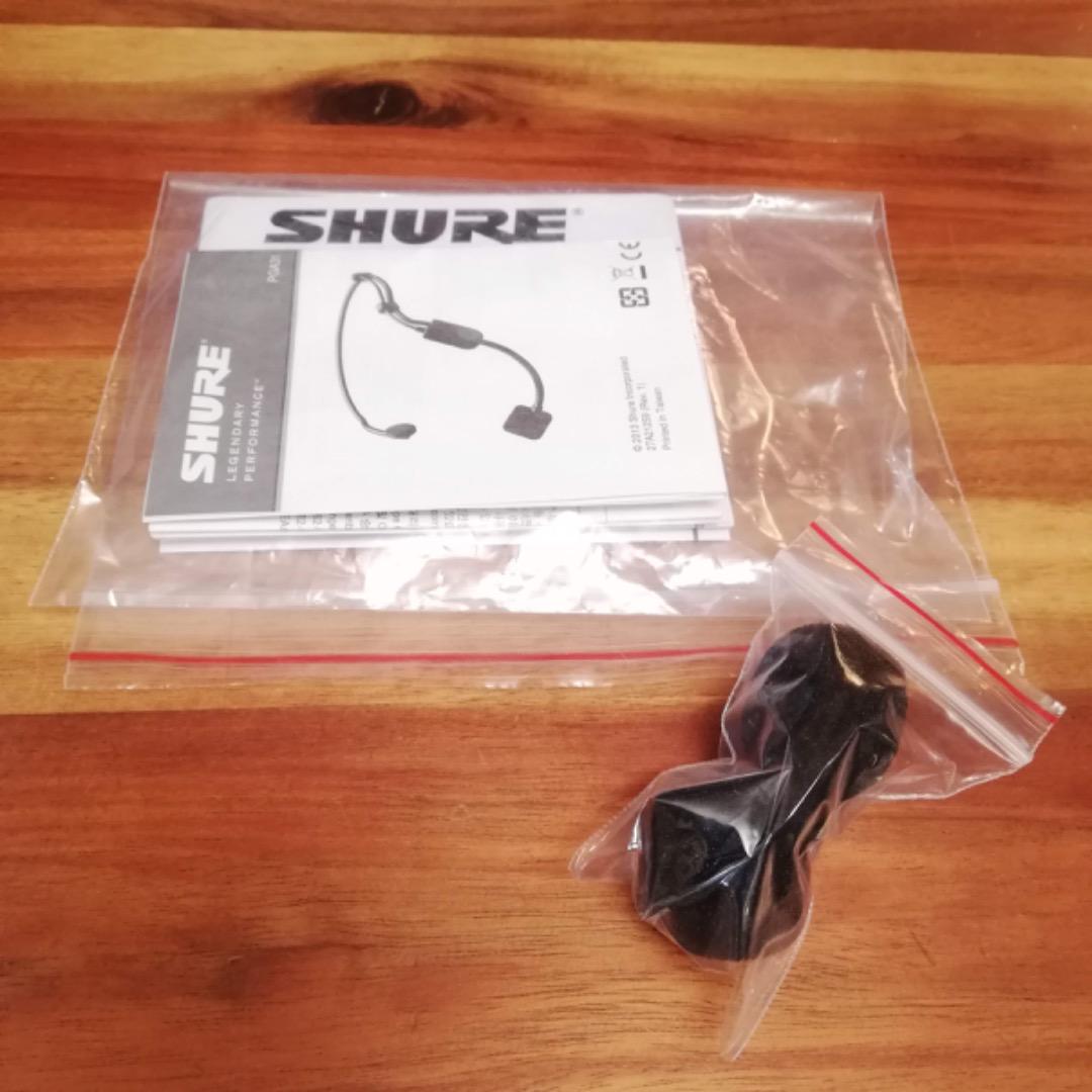 新品同様 SHURE ヘッドセット コンデンサーマイク PGA31 TQG