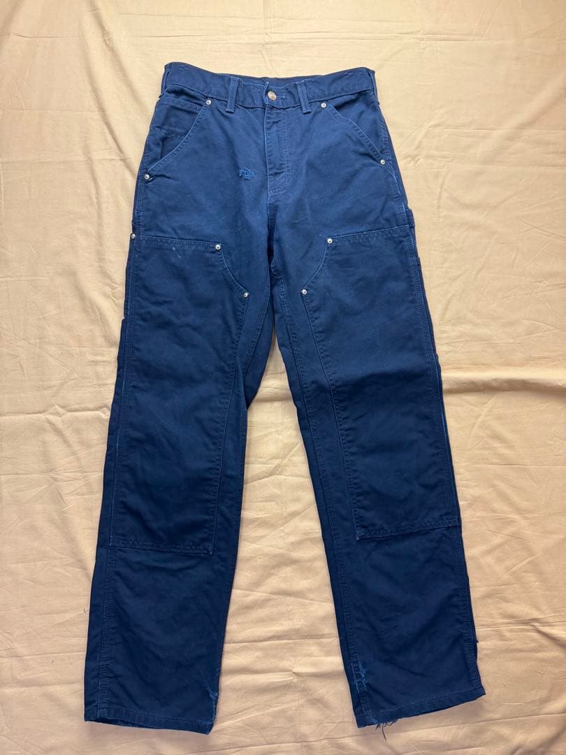 carhartt ダブルニー ブラック W28 L32 ペインターパンツ carhartt ダブルニー ブラック W28 L32 ペインターパンツ