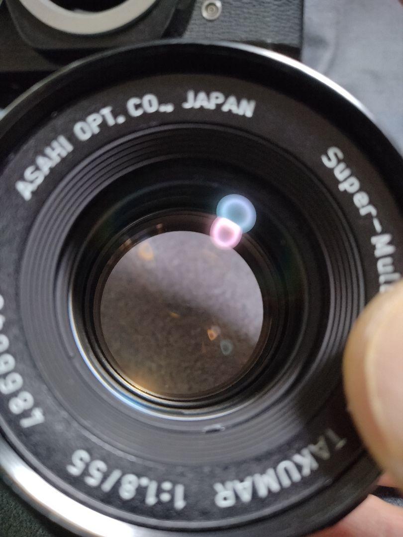 ペンタックス SPブラック＋S-M-Cタクマー 55ミリF1.8　動作品