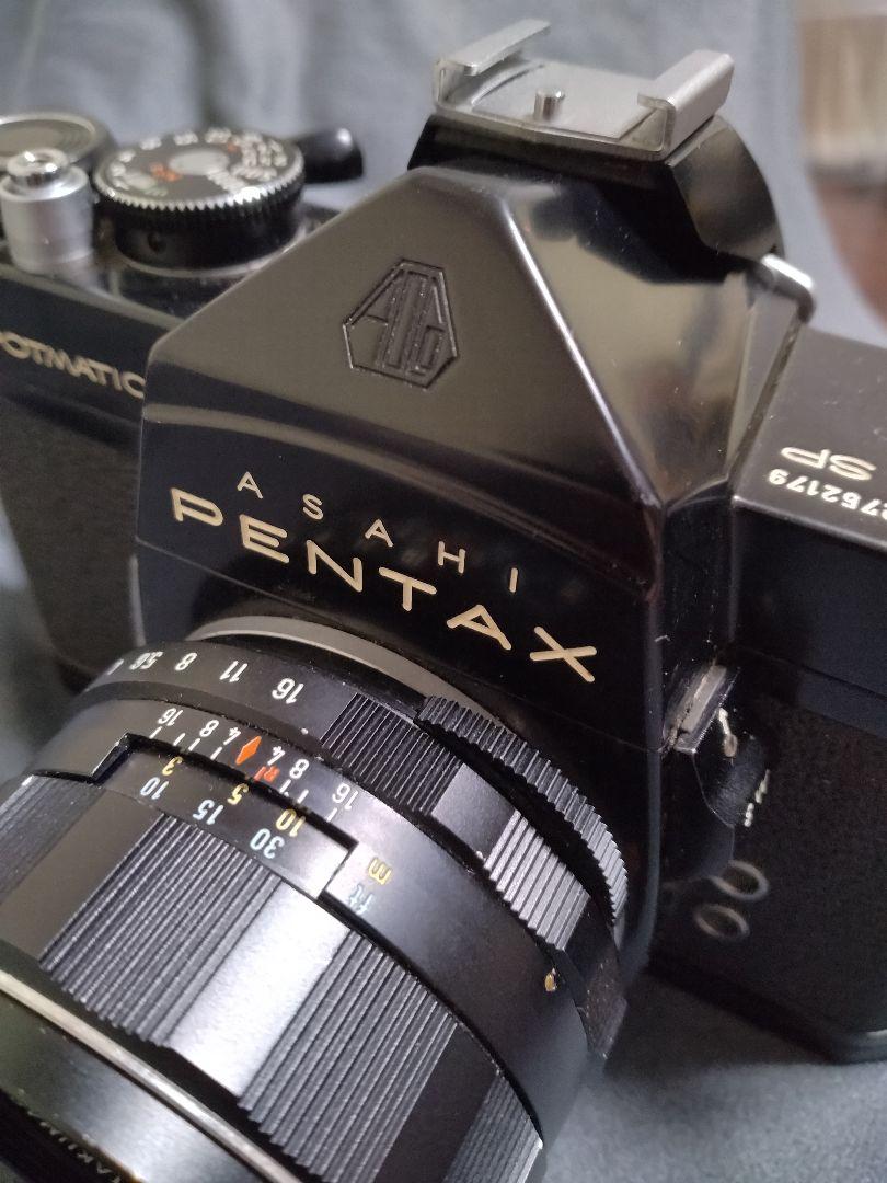 ペンタックス SPブラック＋S-M-Cタクマー 55ミリF1.8　動作品