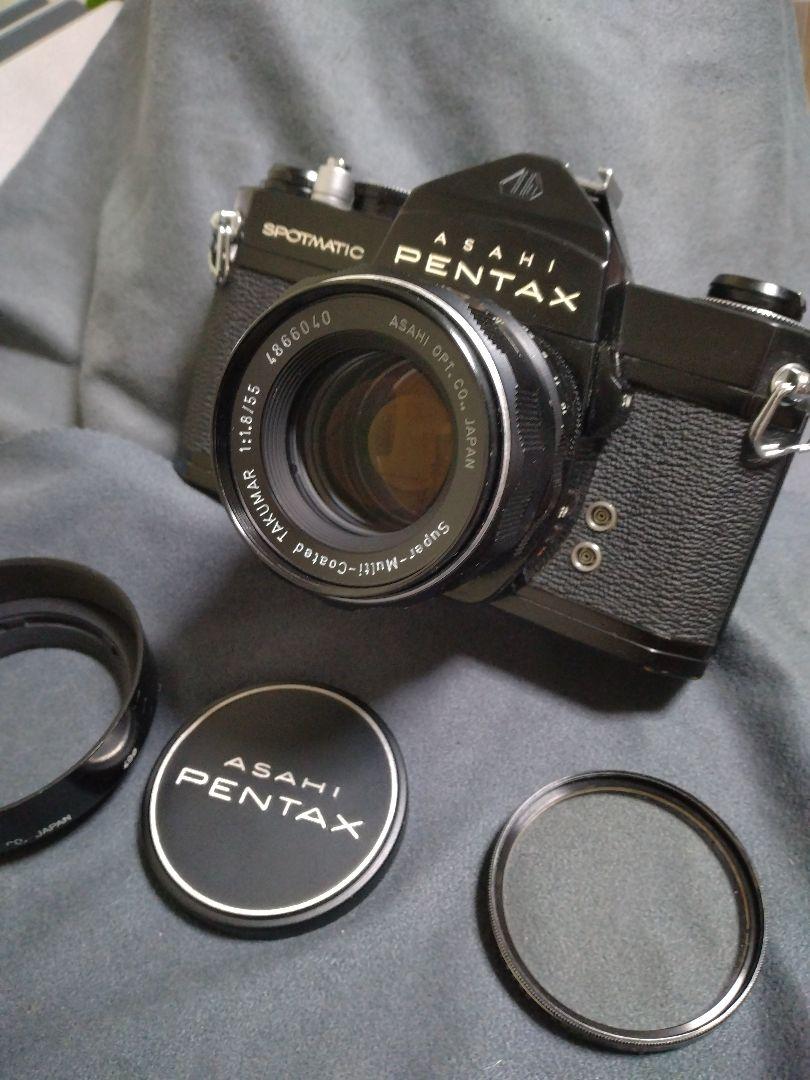 ペンタックス SPブラック＋S-M-Cタクマー 55ミリF1.8　動作品