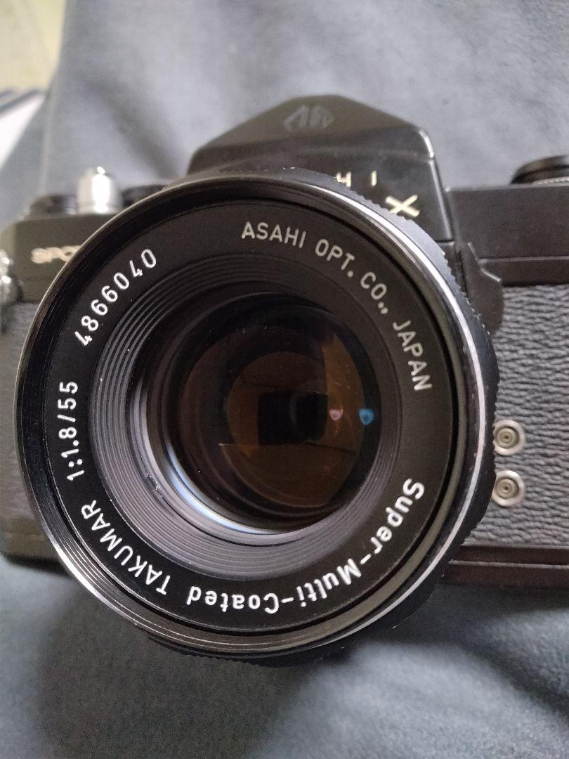 ペンタックス SPブラック＋S-M-Cタクマー 55ミリF1.8　動作品
