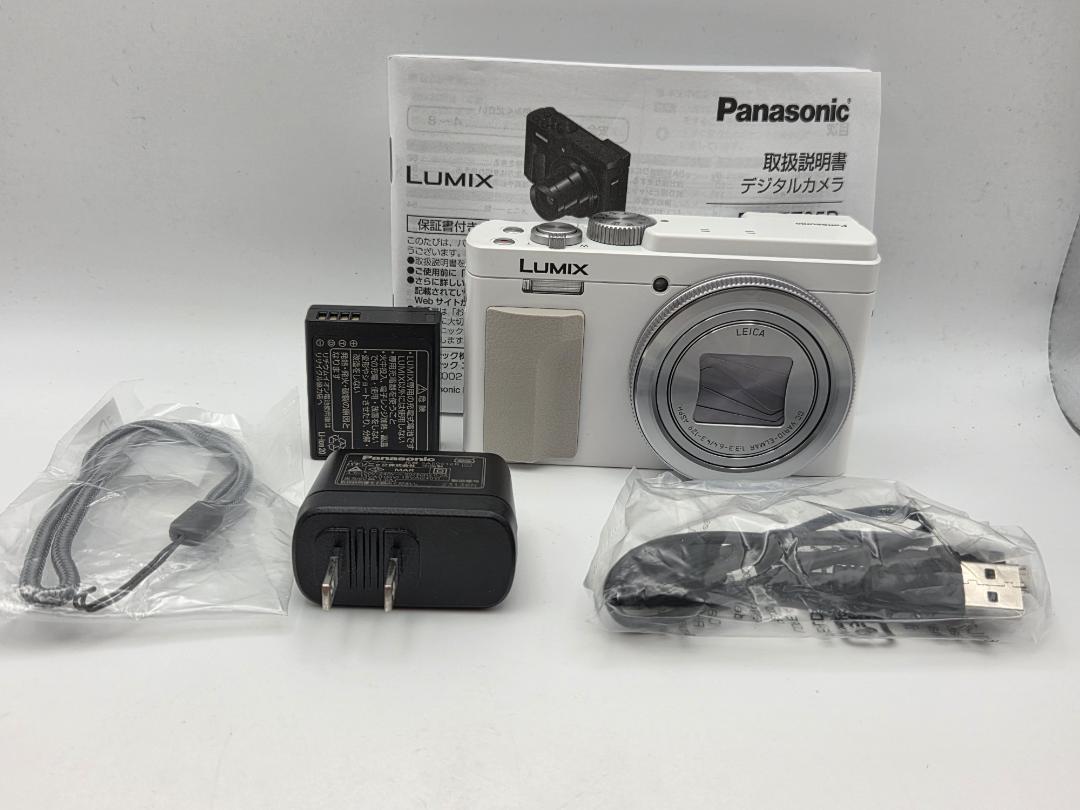 【ほぼ新品】Panasonic LUMIX DC-TZ95D-W 4Kコンデジ