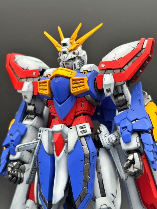 日本代理店正規品 【塗装済完成品】RG ゴッドガンダム - プラモデル
