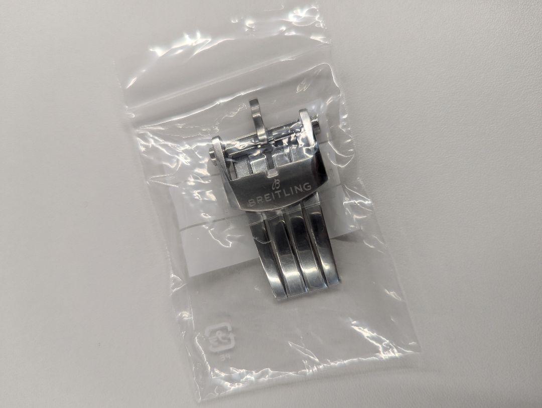 ブライトリング純正バックル18mm。新品未使用。