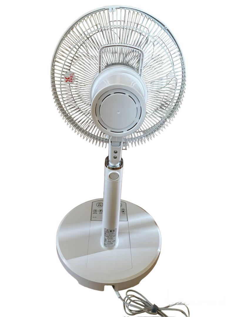 ★送料無料・美品★日立 扇風機 風量4段階 8枚羽根 リモコン付HEF-130R