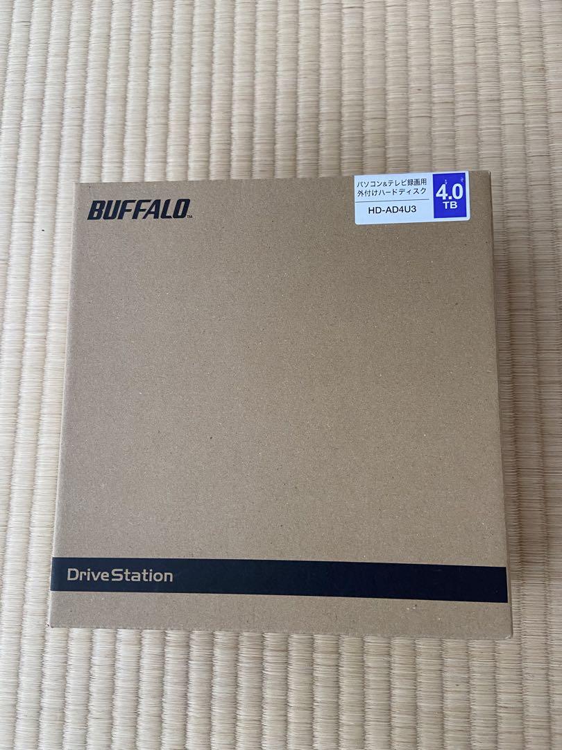 ◉テレビ録画用　外付けハードディスクBUFFALO 4.0TB