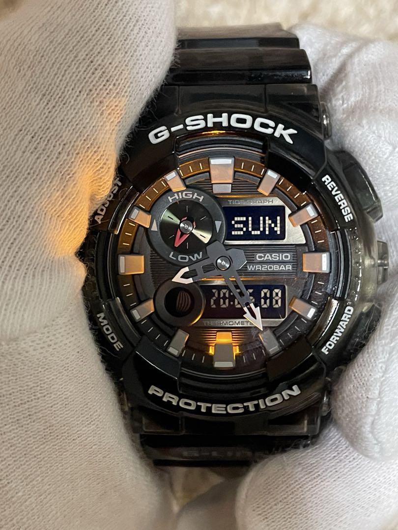G-SHOCK ジーショック　GAX-100MSB アナデジ　　スケルトン
