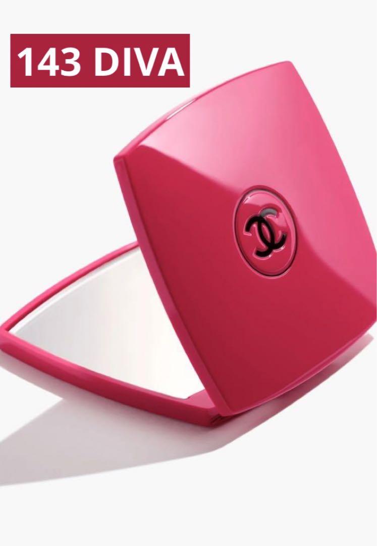注目のブランド 週末セール【CHANEL】143 DIVA ミラー ドゥーブル ファセット チーク
