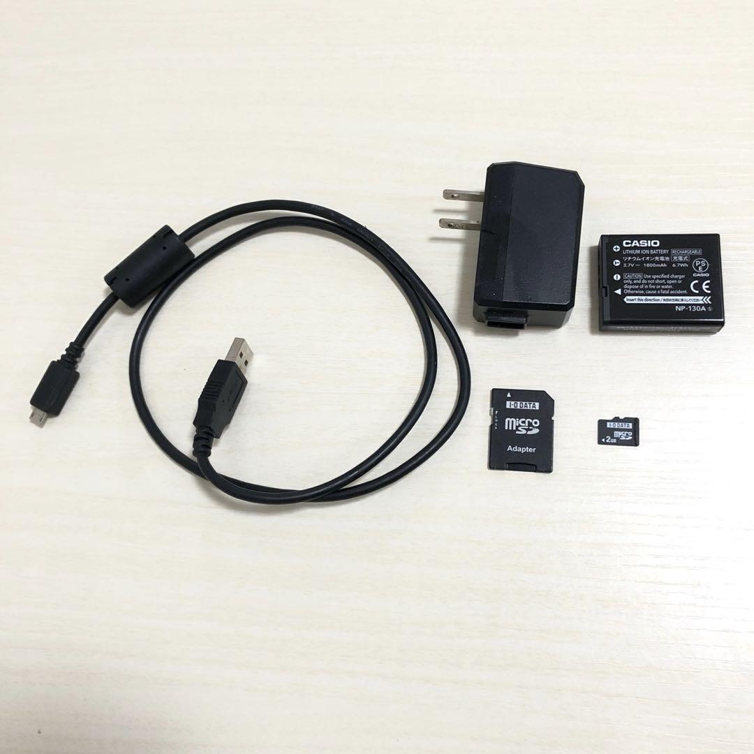 CASIO カシオ　EXILIM EX-ZR1600 Wi-Fi内蔵　自撮り