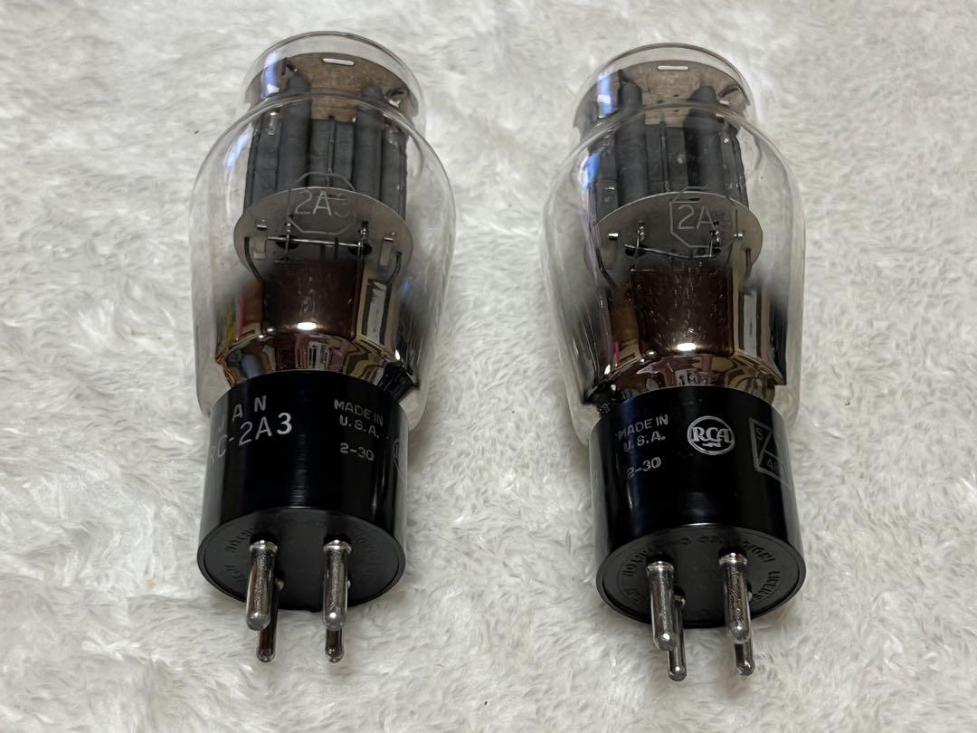 真空管 JAN RCA 2A3 新品 2本