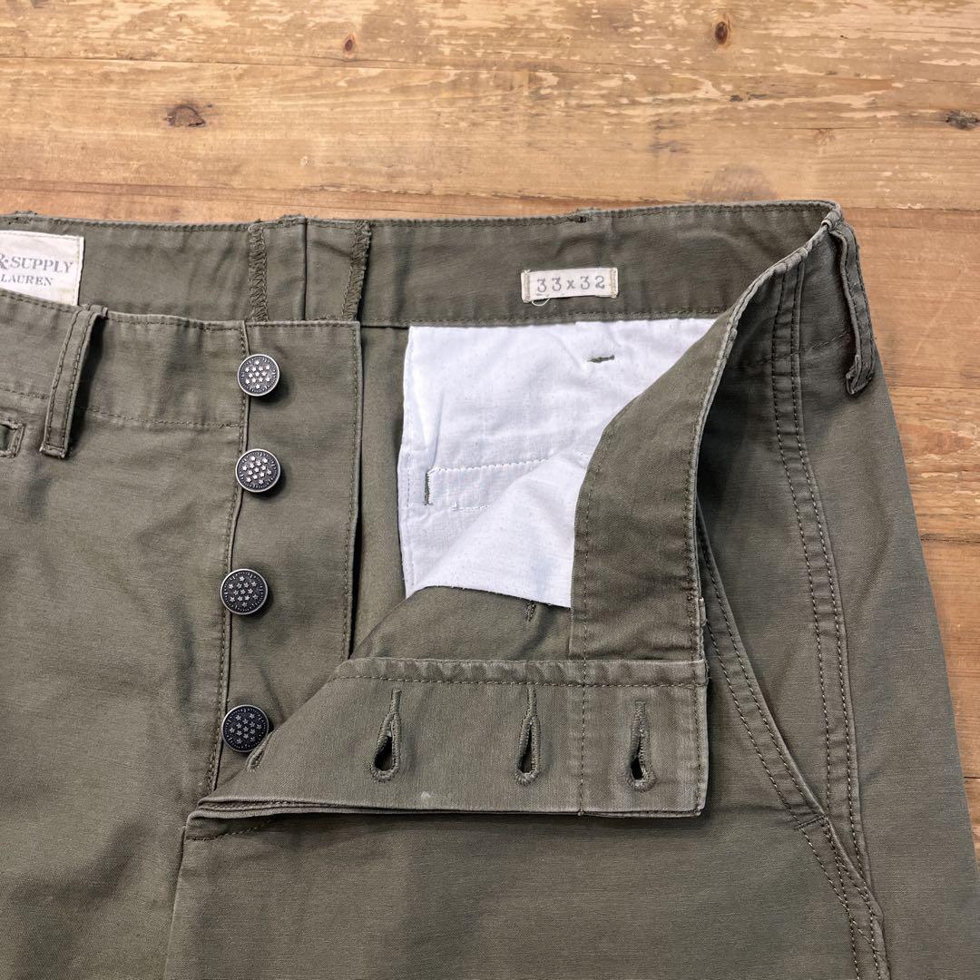 RALPH LAUREN DENIM&SUPPLY ミリタリー トラウザー