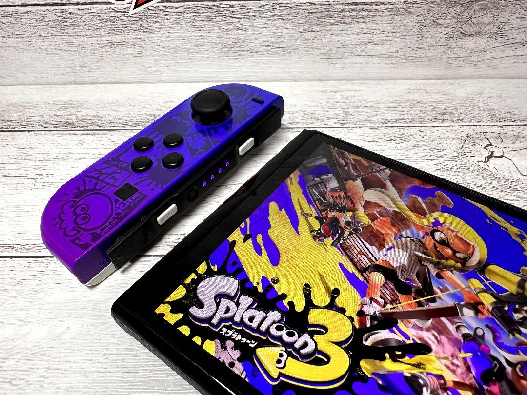 【送料込】 50A 任天堂スプラトゥーン3Nintendo ジョイコン超美品 Nintendo Switch