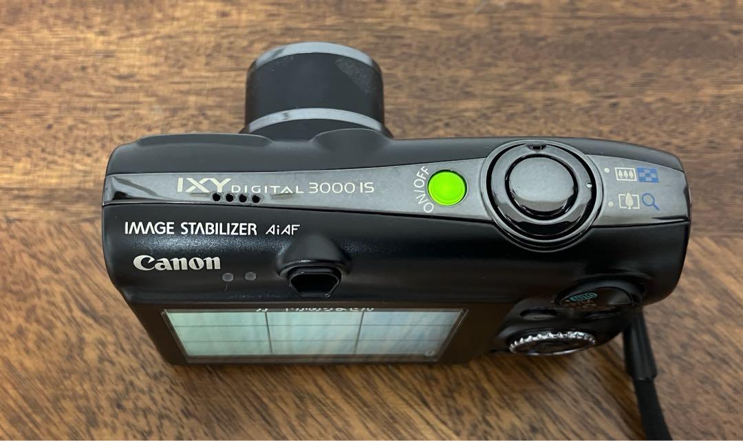 Canon キャノン IXY DIGITAL 3000IS ブラック
