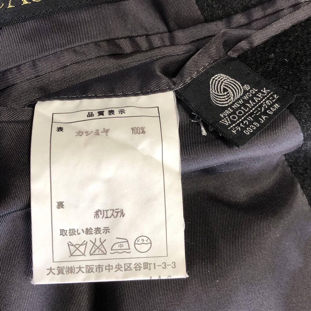 【JAEGER】美品✨️チェスターコート 最高級 なめらか カシミヤ100%
