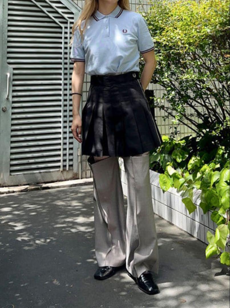 FRED PERRY ポロシャツ 〈ライトスモーク〉